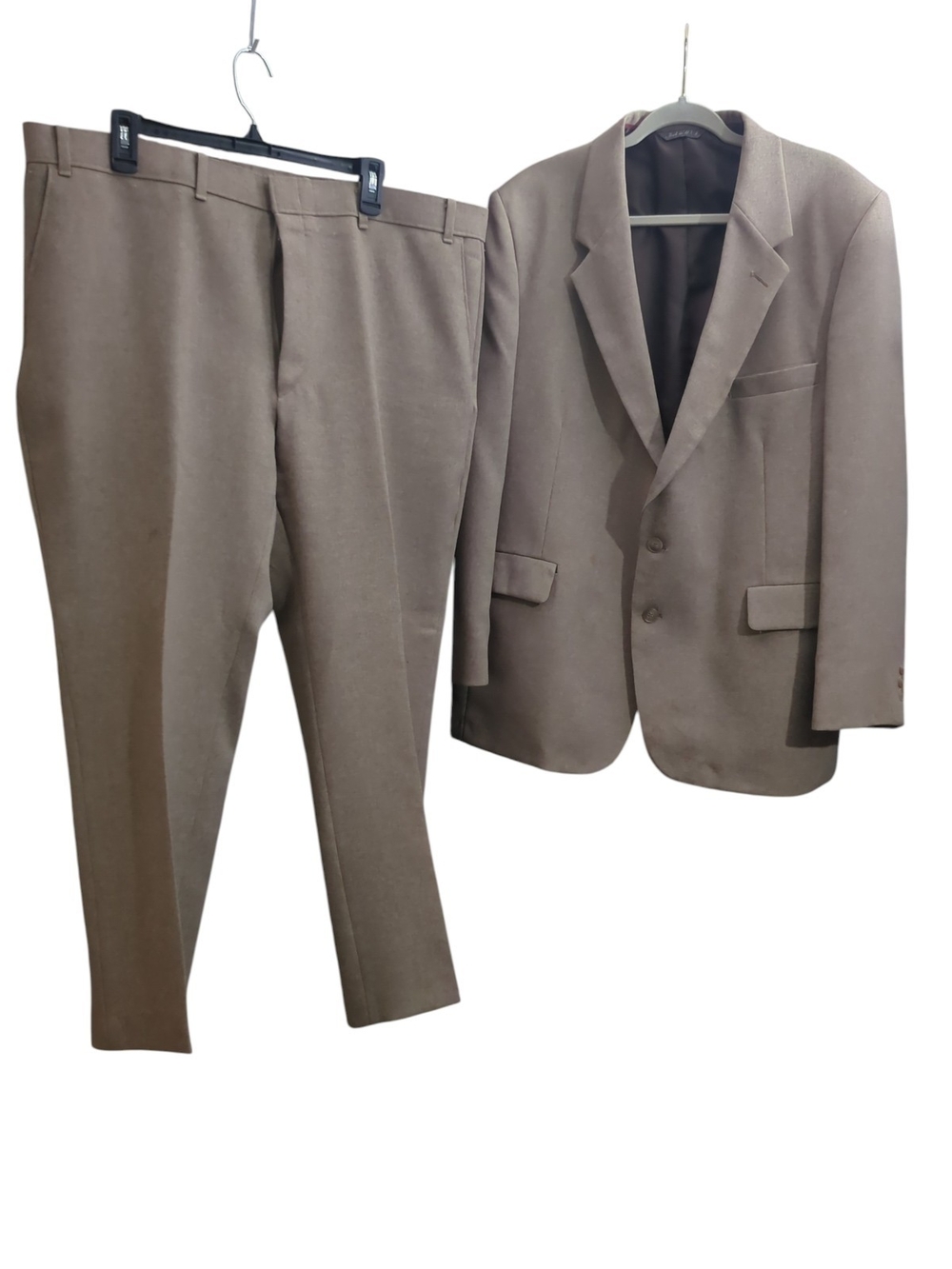 Vintage Levi Strauss Business Class 2 Piece Suit 46R Jacket 42x29 Action Slacks